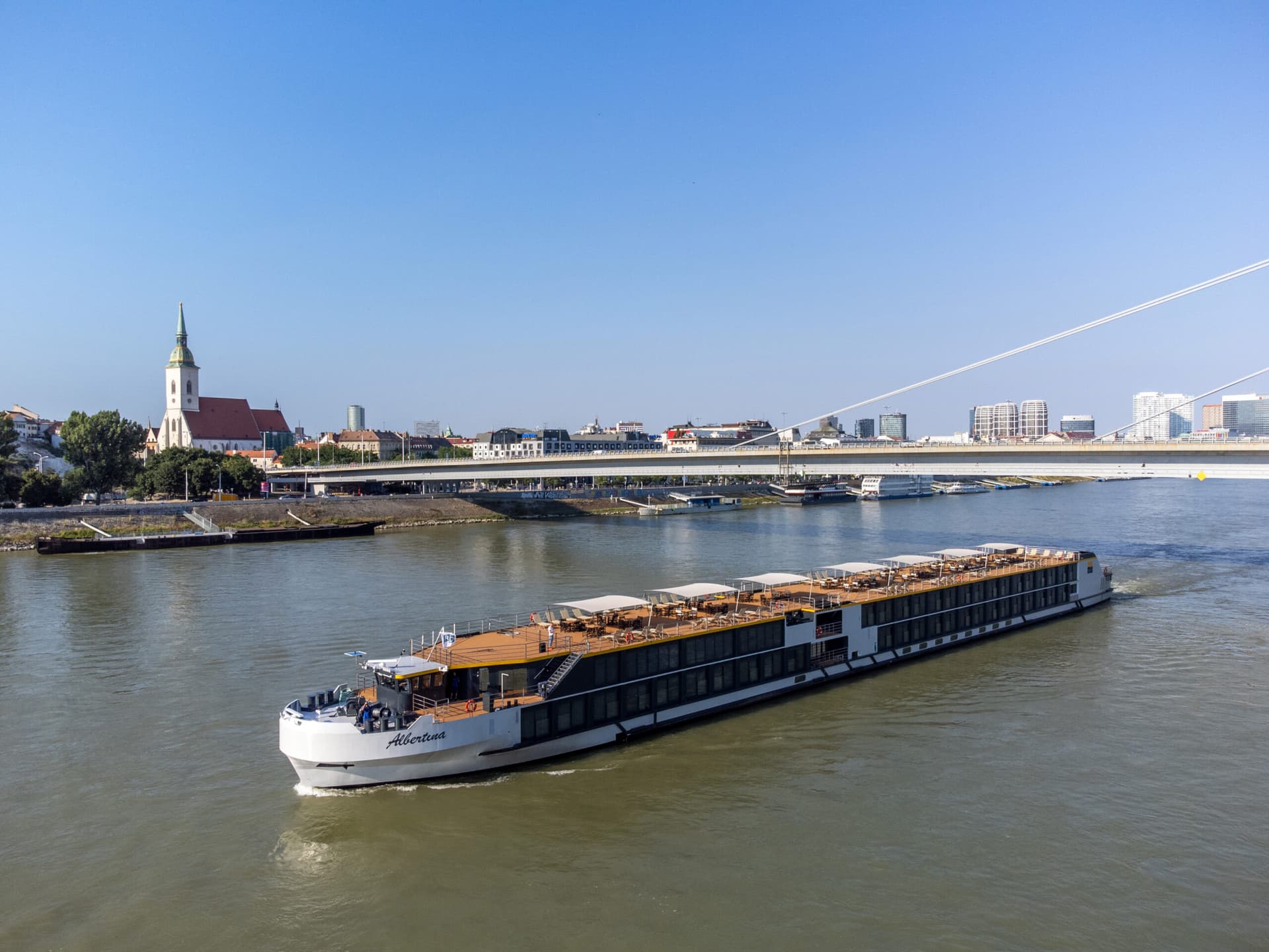 MS Albertina Capodanno sul Danubio