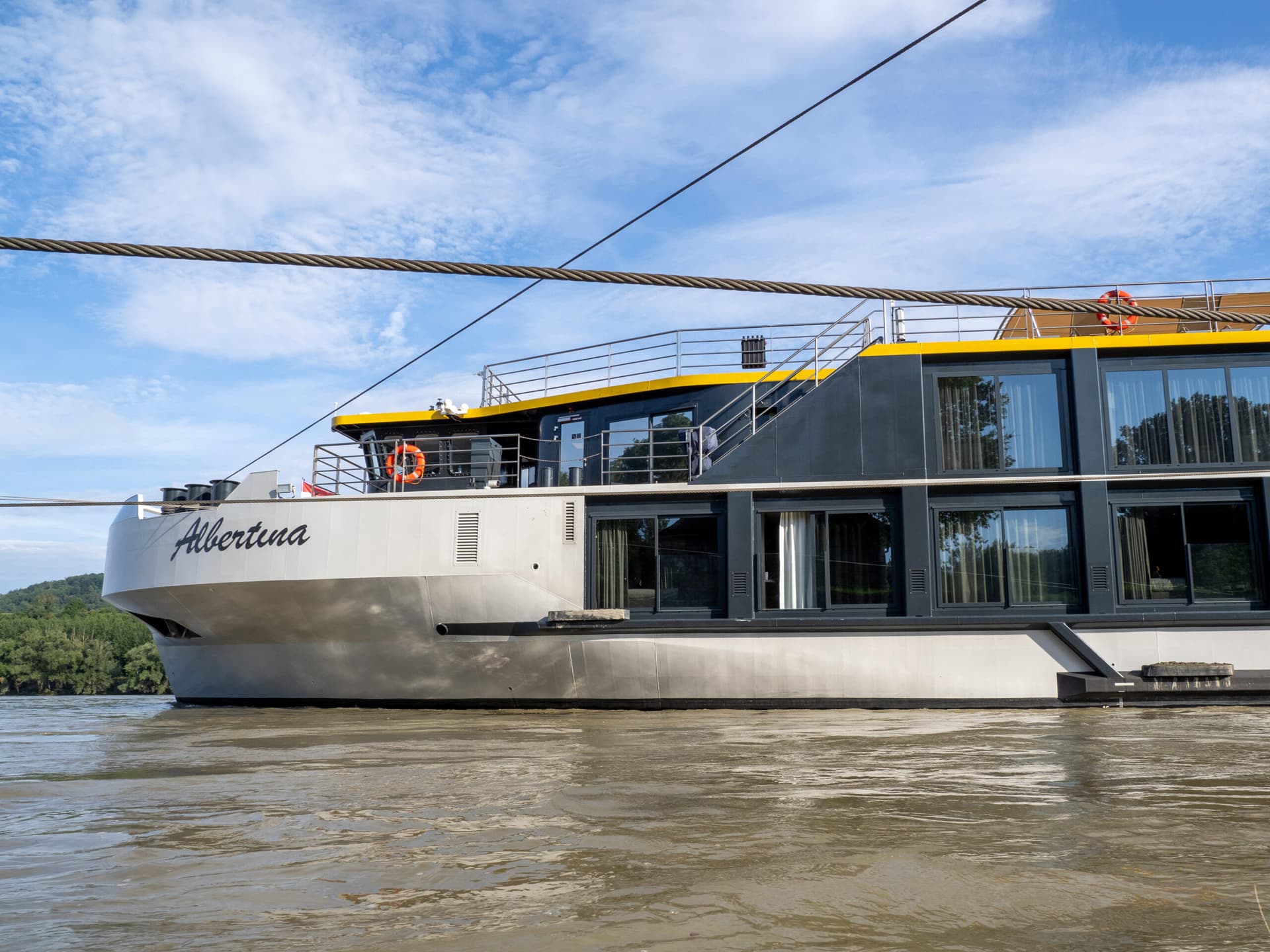 MS Albertina Capodanno sul Danubio