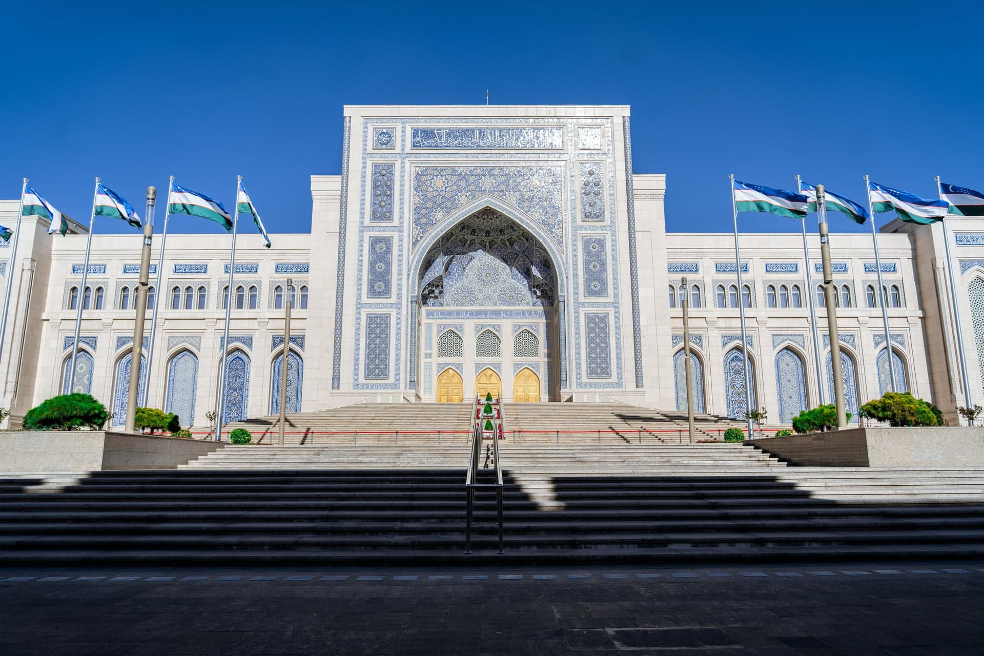 UZBEKISTAN + TURKMENISTAN